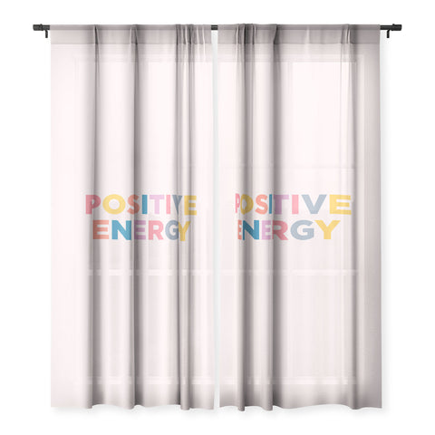 socoart positive energy I Sheer Non Repeat