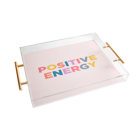 socoart positive energy I Acrylic Tray