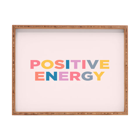 socoart positive energy I Rectangular Tray