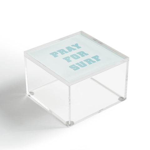 socoart Pray For Surf I Acrylic Box