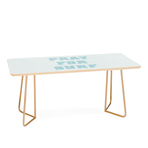socoart Pray For Surf I Coffee Table