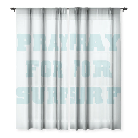 socoart Pray For Surf I Sheer Non Repeat