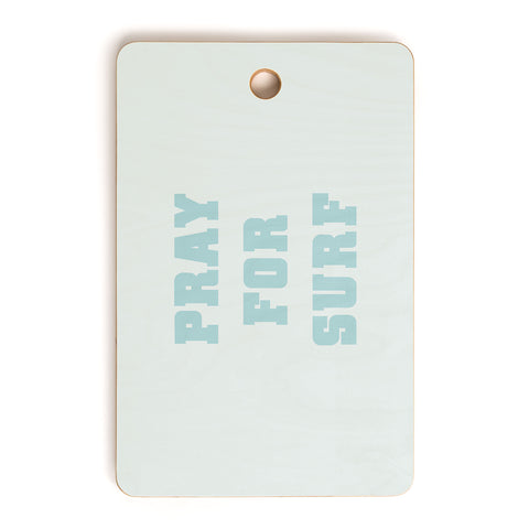 socoart Pray For Surf I Cutting Board Rectangle