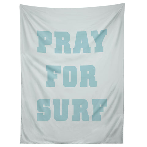 socoart Pray For Surf I Tapestry
