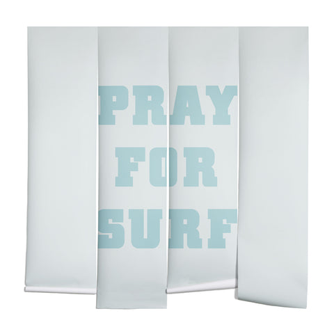 socoart Pray For Surf I Wall Mural