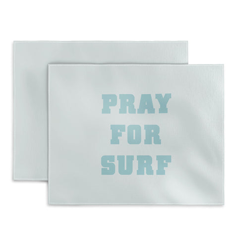 socoart Pray For Surf I Placemat