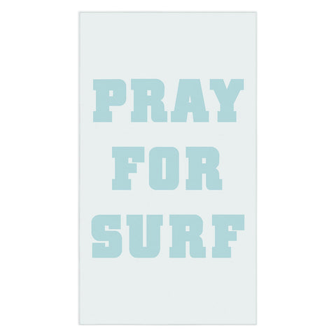 socoart Pray For Surf I Tablecloth