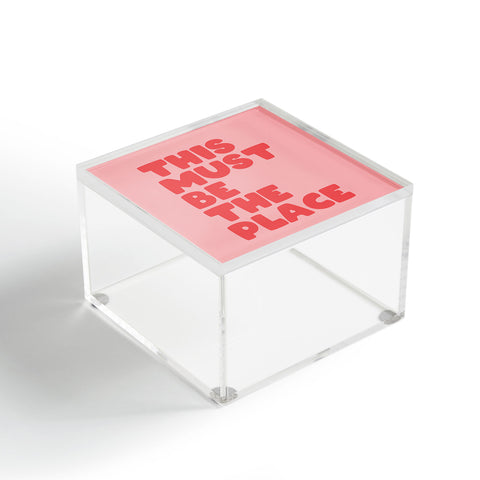 socoart This Must Be The Place II Acrylic Box