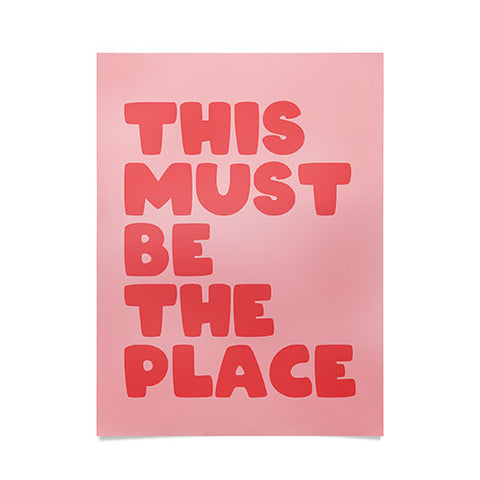 socoart This Must Be The Place II Poster