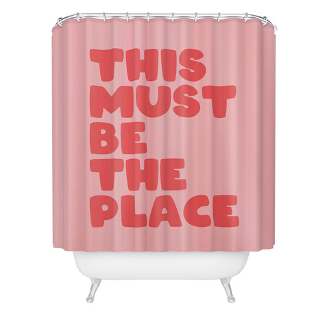 socoart This Must Be The Place II Shower Curtain