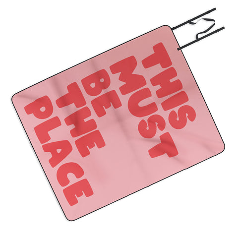 socoart This Must Be The Place II Picnic Blanket