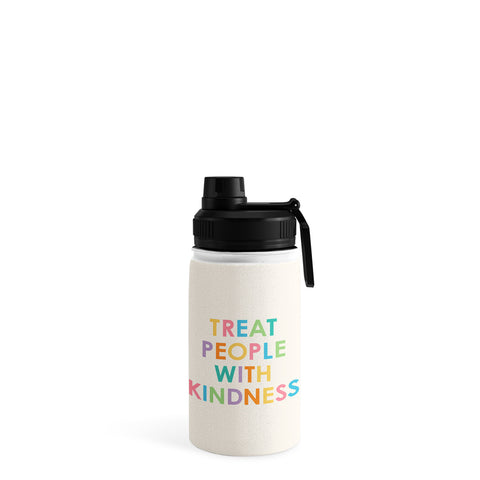 socoart Treat People With Kindness III Water Bottle