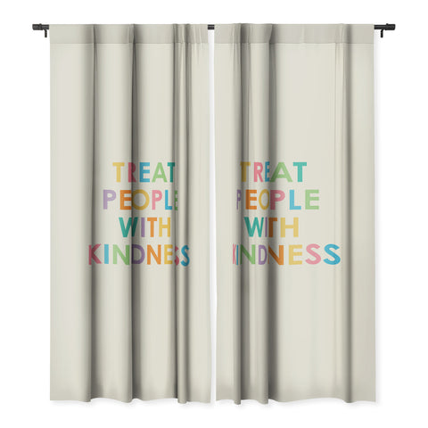 socoart Treat People With Kindness III Blackout Non Repeat