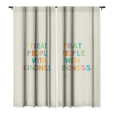 socoart Treat People With Kindness III Blackout Non Repeat