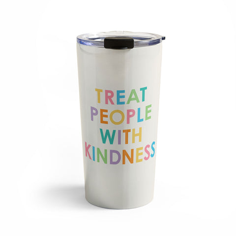 socoart Treat People With Kindness III Travel Mug