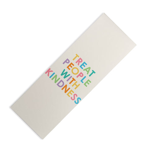 socoart Treat People With Kindness III Yoga Mat