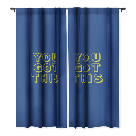 socoart You Got This Blue Blackout Non Repeat