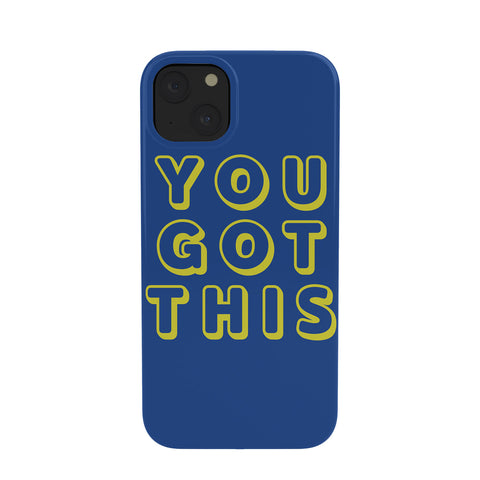 socoart You Got This Blue Phone Case