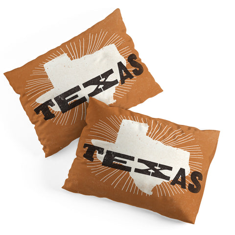 Sombrero Inc The Lone Star State Pillow Shams