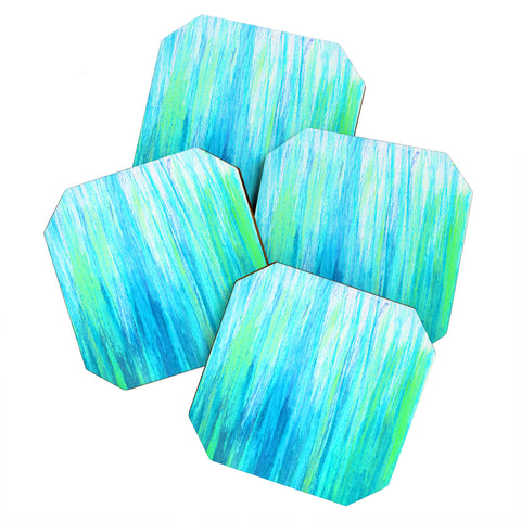 Sophia Buddenhagen Aqua Stream Coaster Set