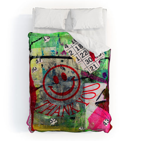 Sophia Buddenhagen Bright Bingo 1 Duvet Cover