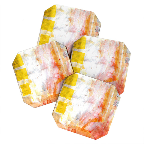 Sophia Buddenhagen Bright Book Coaster Set