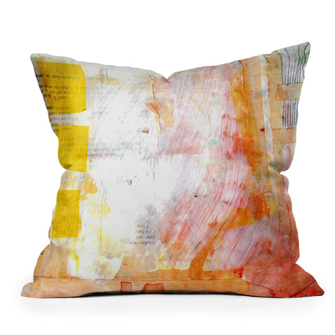 Sophia Buddenhagen Bright Book Outdoor Throw Pillow