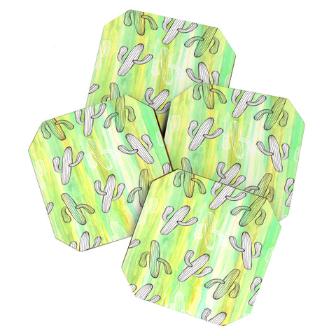 Sophia Buddenhagen Cactus Mix Coaster Set