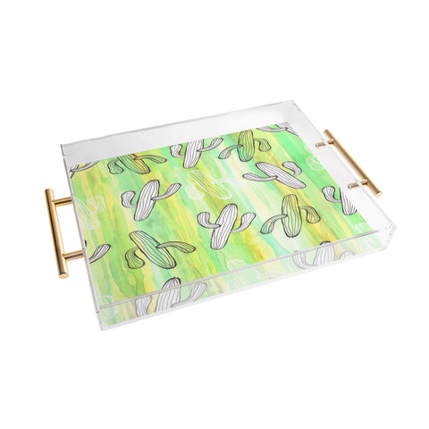 Sophia Buddenhagen Cactus Mix Acrylic Tray