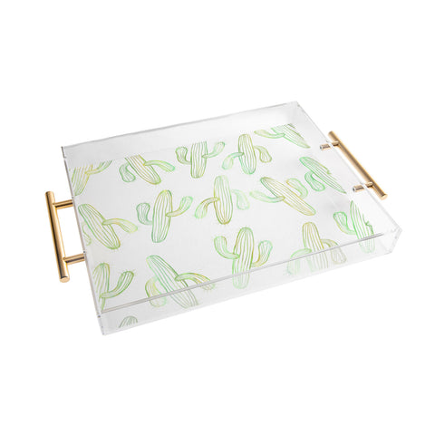 Sophia Buddenhagen Cactus Party Acrylic Tray
