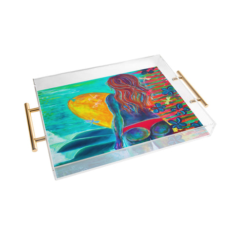 Sophia Buddenhagen Cheeky Surfer Acrylic Tray