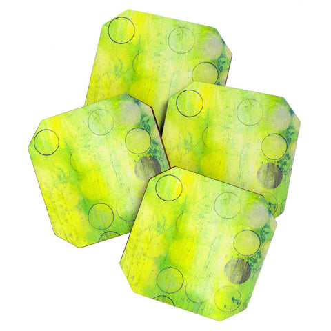 Sophia Buddenhagen Dream Yellow Coaster Set