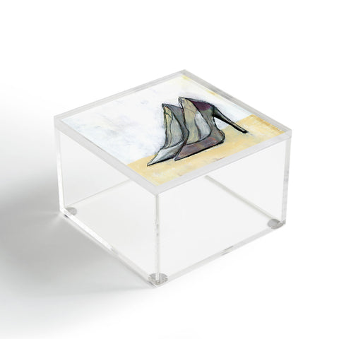 Sophia Buddenhagen Grey Stiletto Acrylic Box