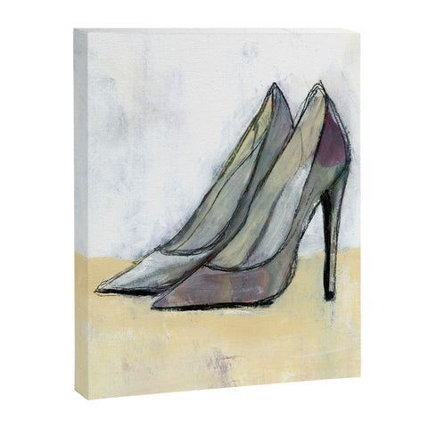 Sophia Buddenhagen Grey Stiletto Art Canvas
