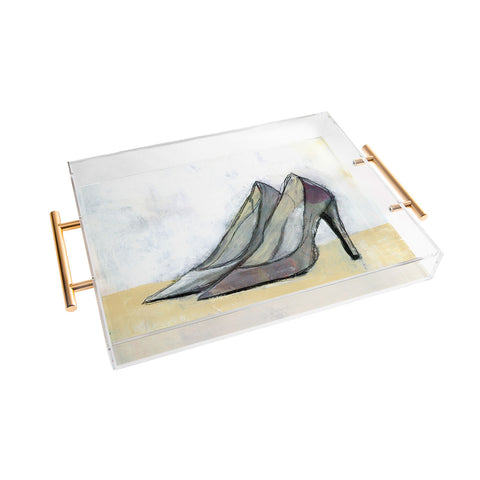 Sophia Buddenhagen Grey Stiletto Acrylic Tray