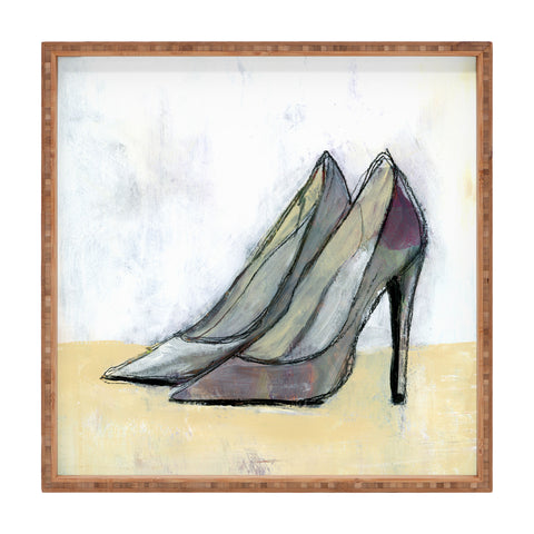 Sophia Buddenhagen Grey Stiletto Square Tray