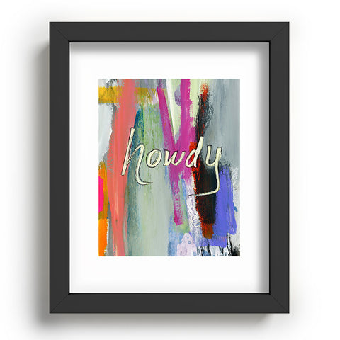 Sophia Buddenhagen Howdy Abstract Recessed Framing Rectangle