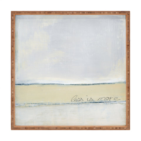 Sophia Buddenhagen Less is More Square Tray