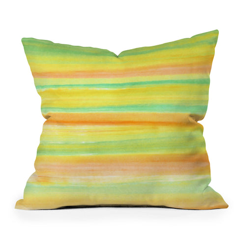 Sophia Buddenhagen Mango Outdoor Throw Pillow
