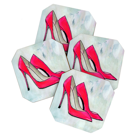 Sophia Buddenhagen Neon Walk Coaster Set