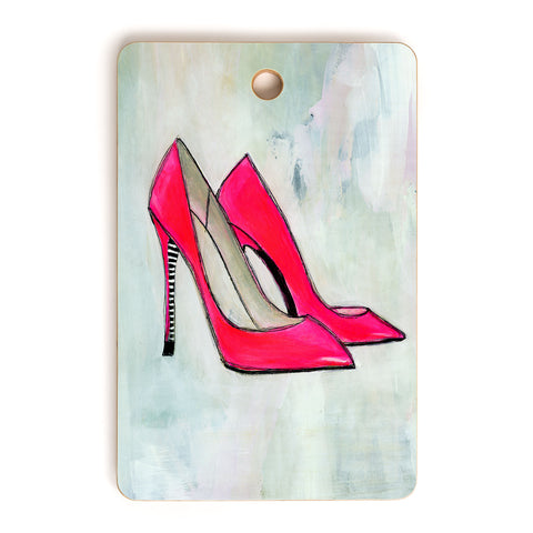 Sophia Buddenhagen Neon Walk Cutting Board Rectangle