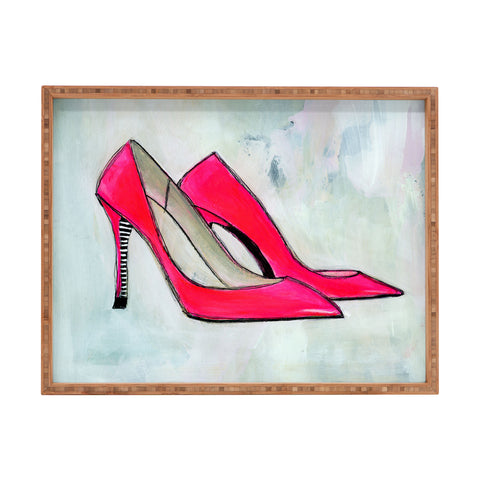 Sophia Buddenhagen Neon Walk Rectangular Tray