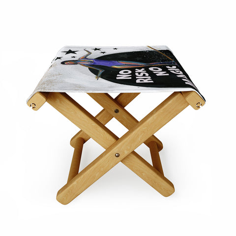 Sophia Buddenhagen No Risk No Magic Surfer Girl Folding Stool