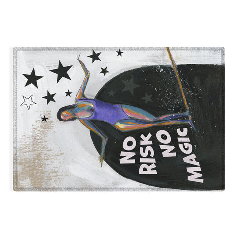 Sophia Buddenhagen No Risk No Magic Surfer Girl Outdoor Rug