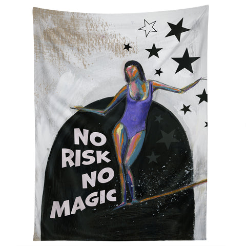 Sophia Buddenhagen No Risk No Magic Surfer Girl Tapestry