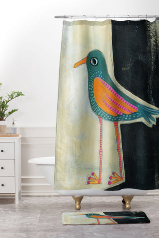 Sophia Buddenhagen On Patrol Shower Curtain And Mat
