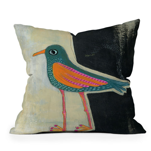 Sophia Buddenhagen On Patrol Outdoor Throw Pillow