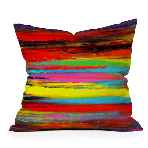 Sophia Buddenhagen Remuv Hate Outdoor Throw Pillow