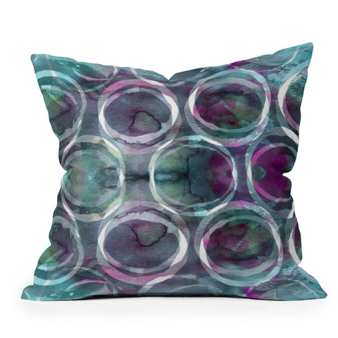 Sophia Buddenhagen Sea Jewels Outdoor Throw Pillow