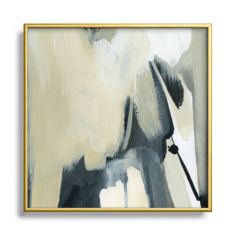 Sophia Buddenhagen Silent Bloom Square Metal Framed Art Print